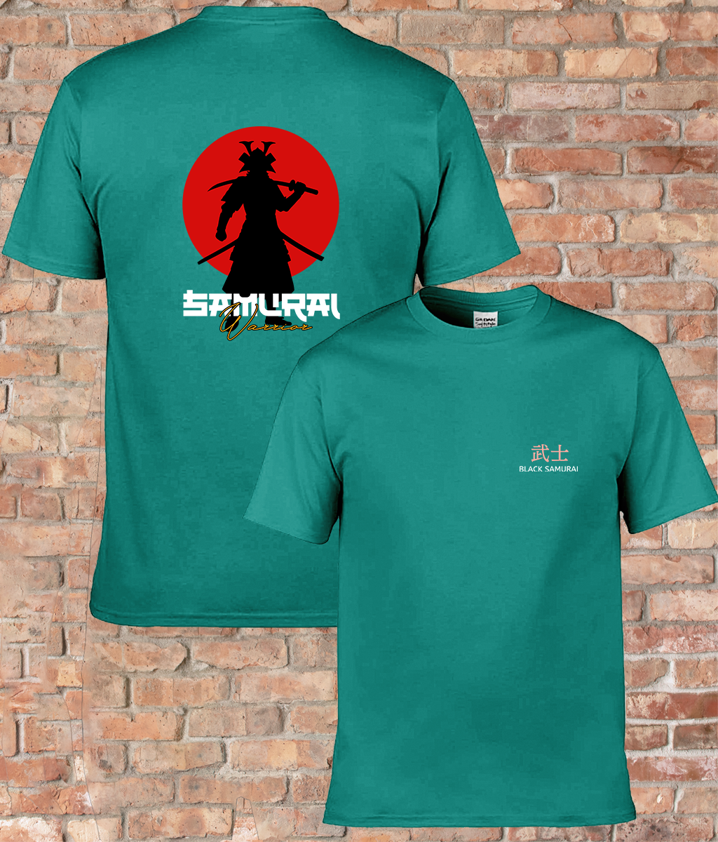 Rise of the Warrior: Japanese Samurai Icon Adult Unisex Tee