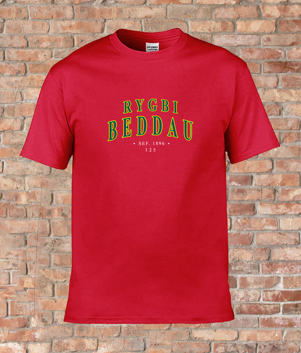 Adult Unisex Classic T-Shirt - Rygbi Beddau Rugby