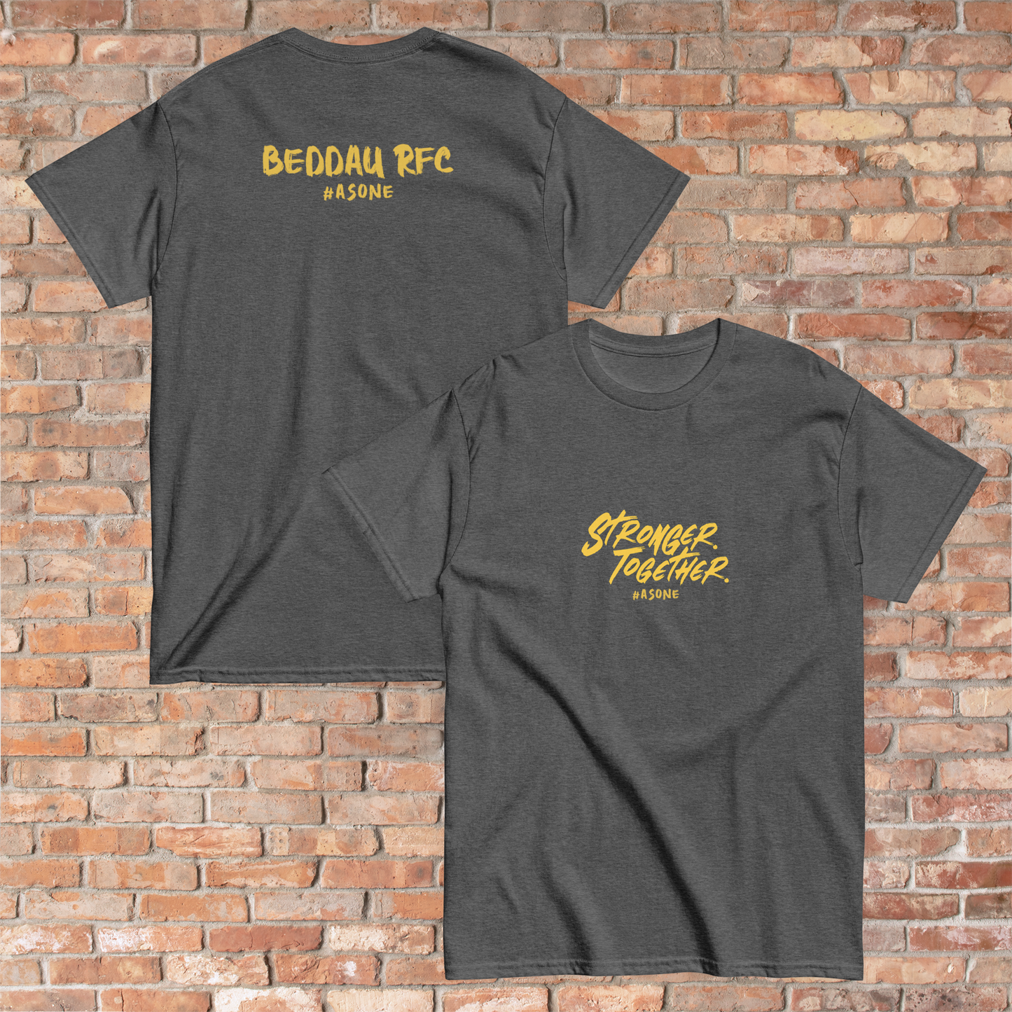 Adult Unisex Ringspun T-Shirt Stronger-Together #AsOne BRFC