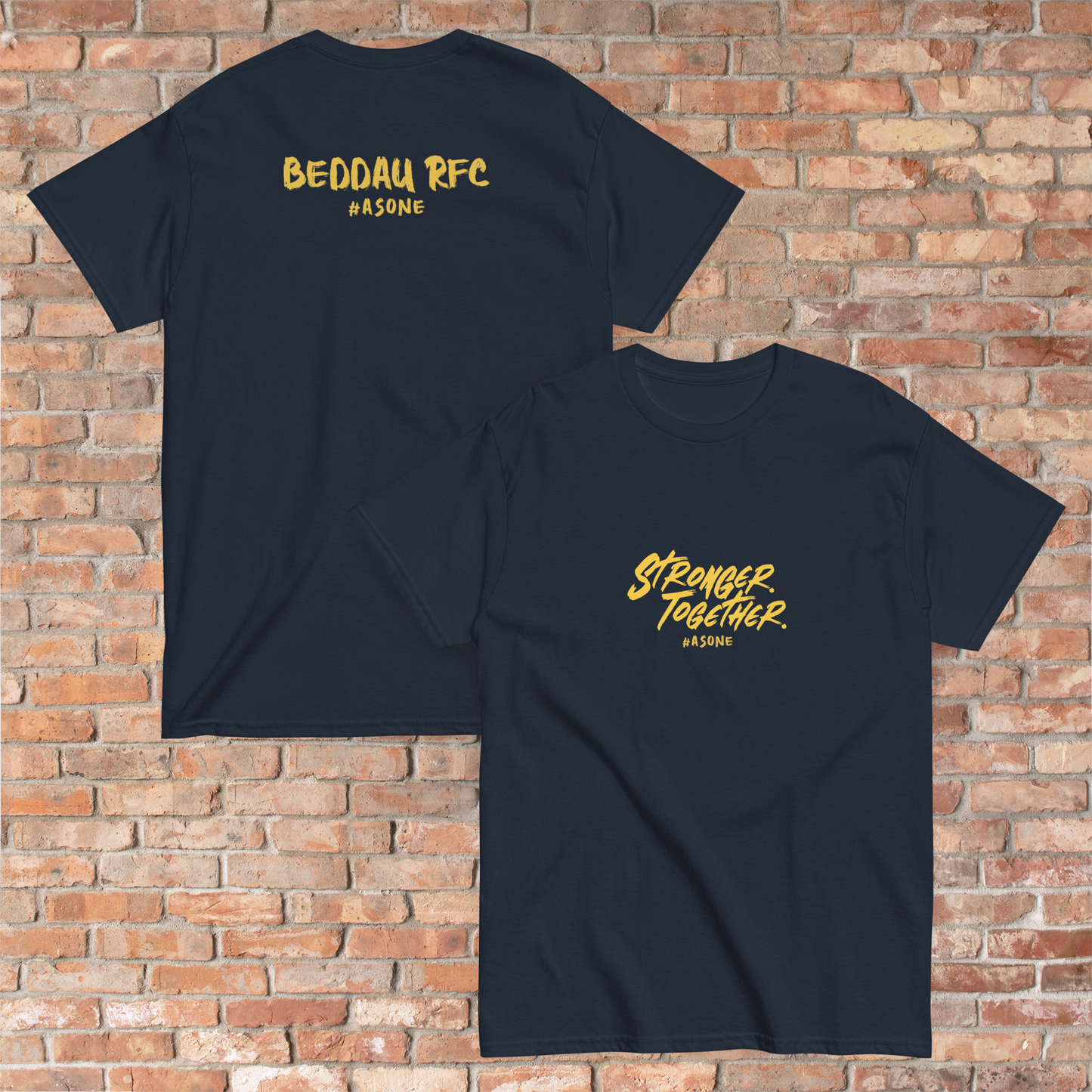 Adult Unisex Ringspun T-Shirt Stronger-Together #AsOne BRFC