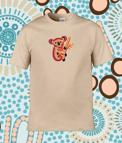 Unisex Adult T-Shirt Koala Inspired Art