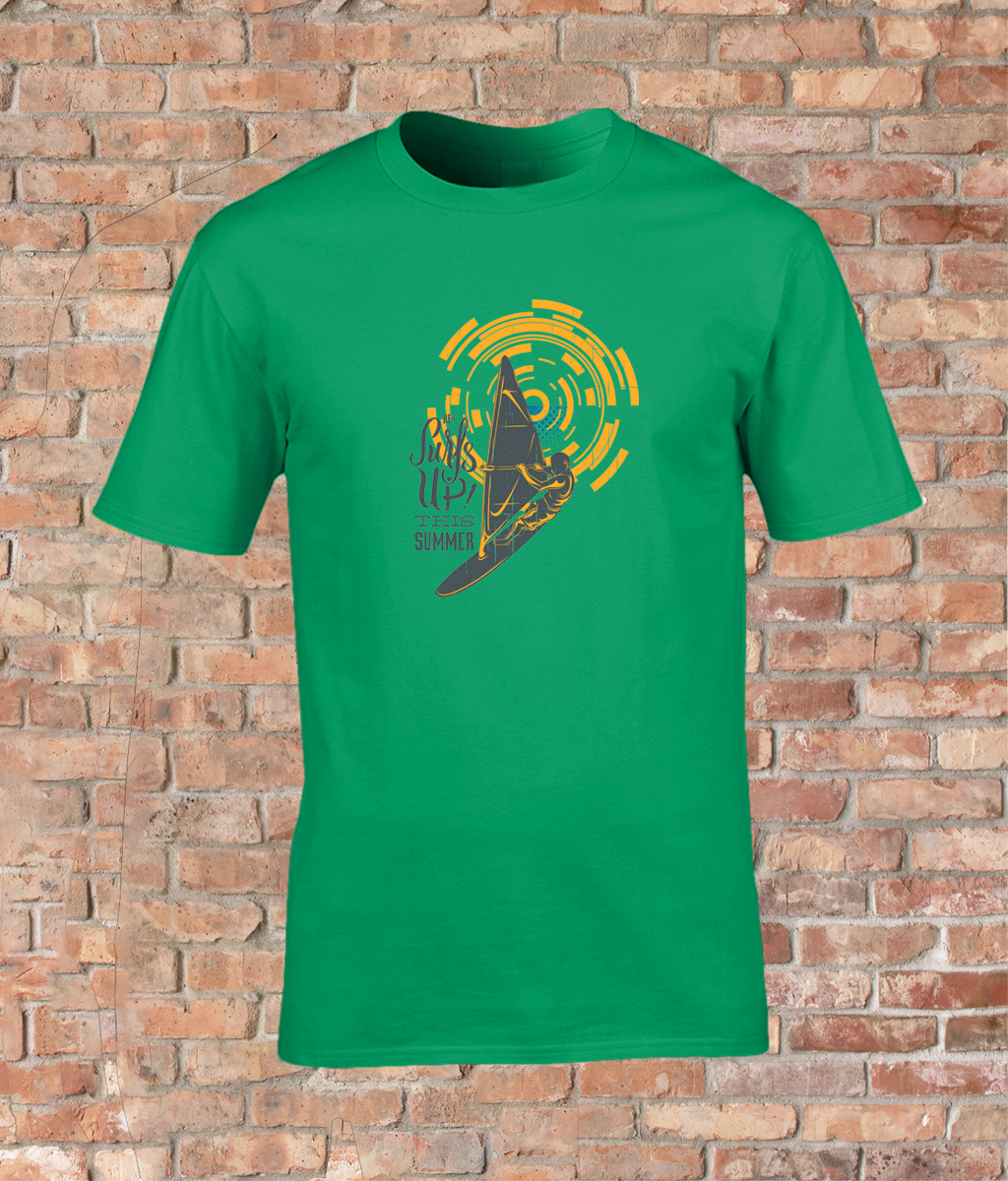 Quality Adult T-Shirt Surf's Up