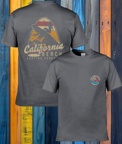 Made for Comfort Adult T-Shirt - California Beach Surfing Paradise