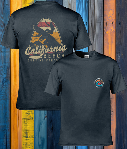Made for Comfort Adult T-Shirt - California Beach Surfing Paradise