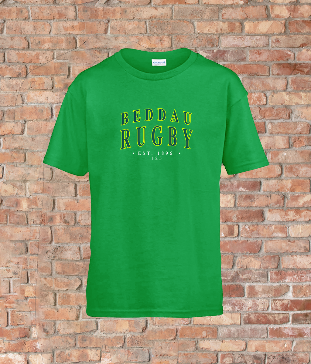 Youth Unisex T-Shirt Beddau Rugby