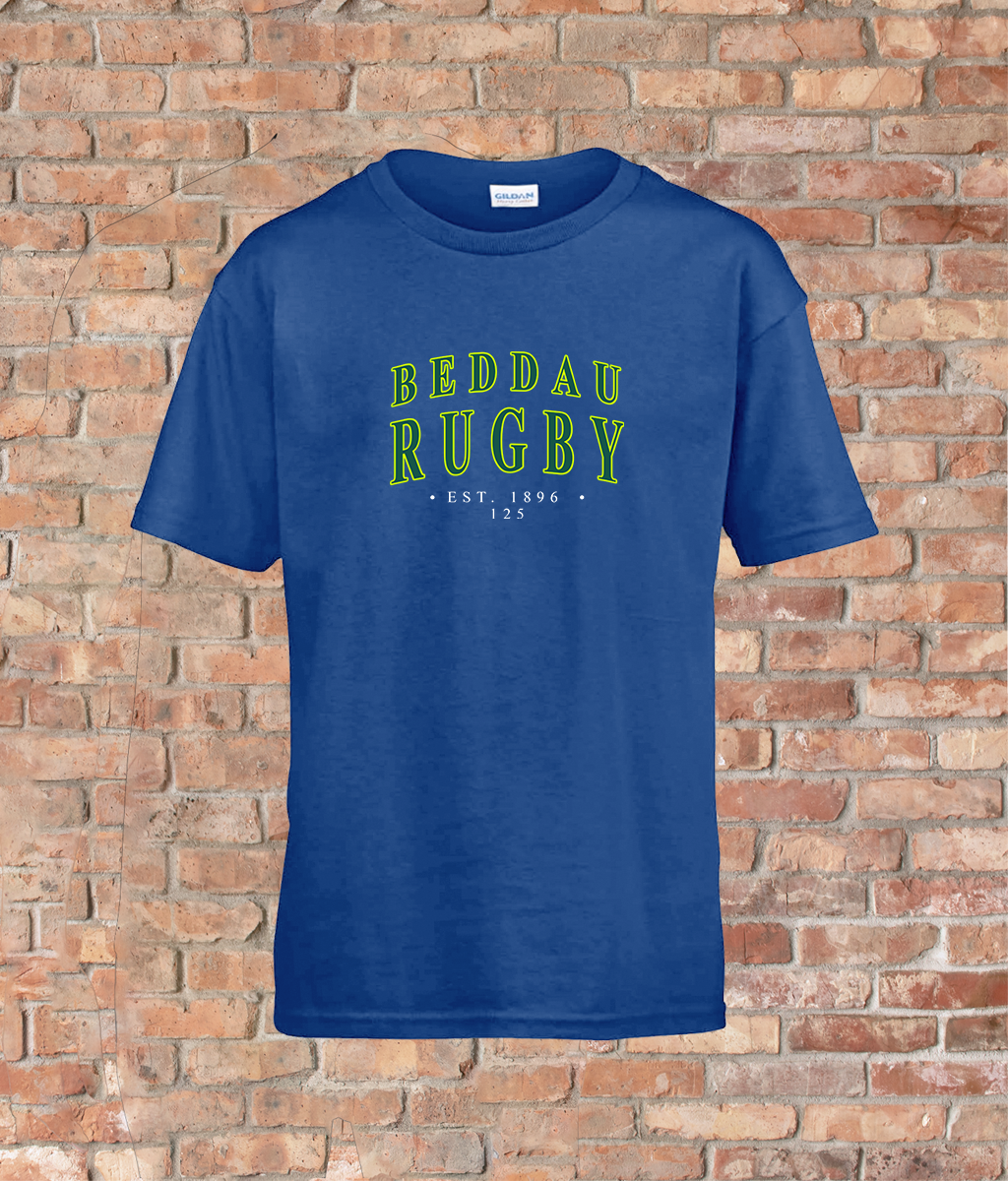 Youth Unisex T-Shirt Beddau Rugby