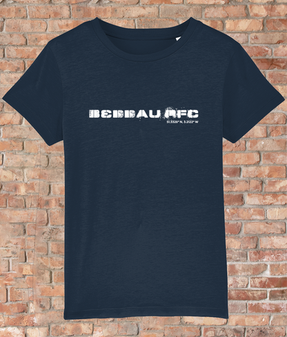 Custom T-Shirt for Kids - GPS Coordinates - Beddau RFC