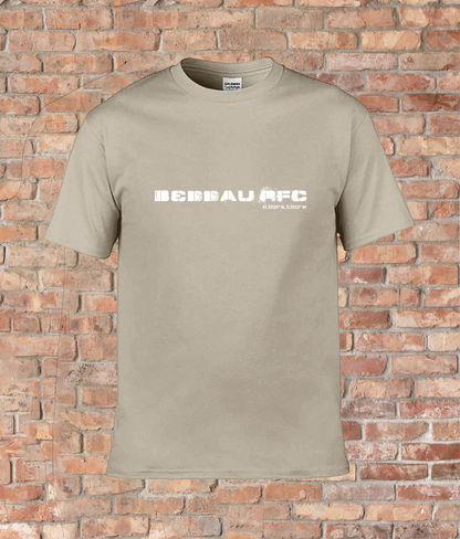 Custom T-Shirt Adult - GPS Coordinates - Beddau RFC