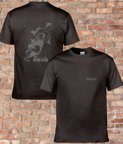 BoiHood Classic Men’s Rugby Dark-Tee - Made for Comfort