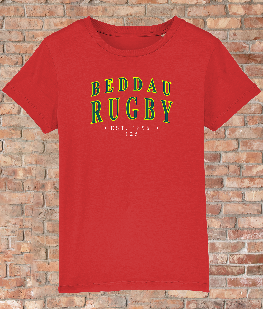 Kids Unisex T-Shirt Beddau Rugby