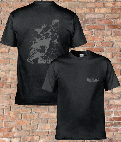 BoiHood Classic Women’s Rugby Dark-Tee - Made for Comfort