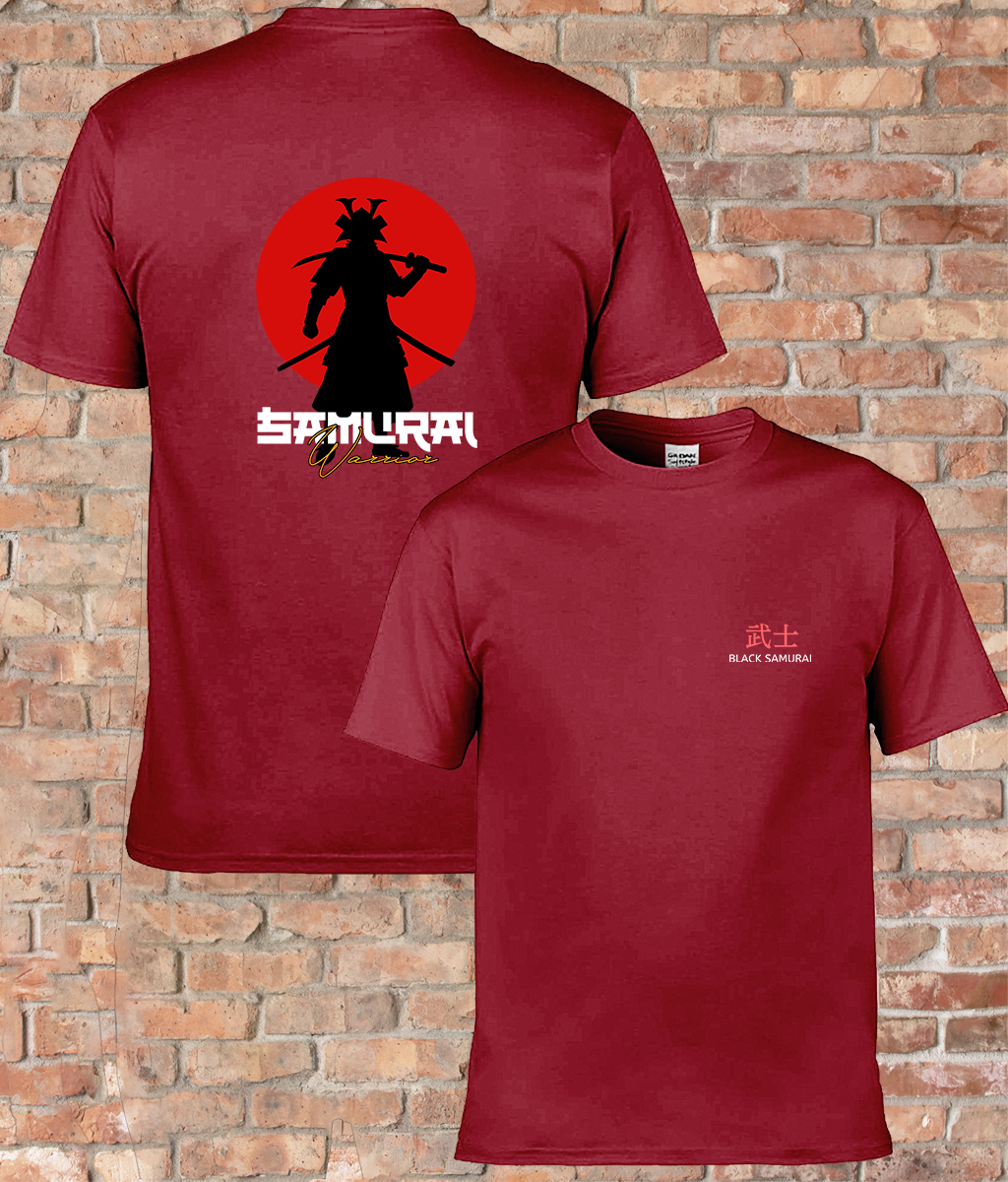 Rise of the Warrior: Japanese Samurai Icon Adult Unisex Tee