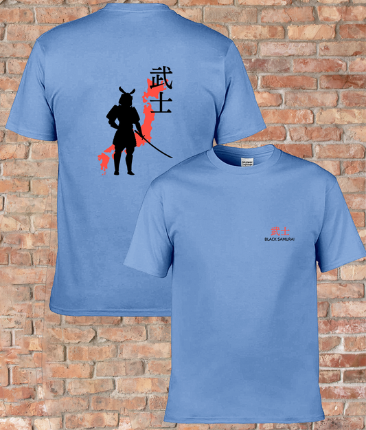 Echoes of Bushido: The Black Samurai Spirit Adult Unisex Tee
