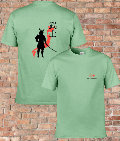 Echoes of Bushido: The Black Samurai Spirit Adult Unisex Tee