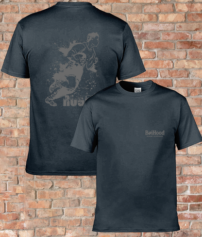 BoiHood Classic Women’s Rugby Dark-Tee - Made for Comfort