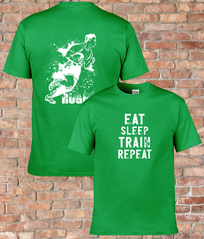 Youth Classic T-Shirt  'Eat-Sleep-Train Rugby'