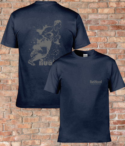 BoiHood Classic Women’s Rugby Dark-Tee - Made for Comfort