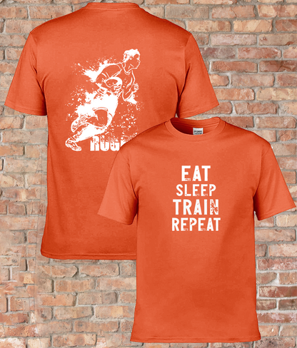 Youth Classic T-Shirt  'Eat-Sleep-Train Rugby'