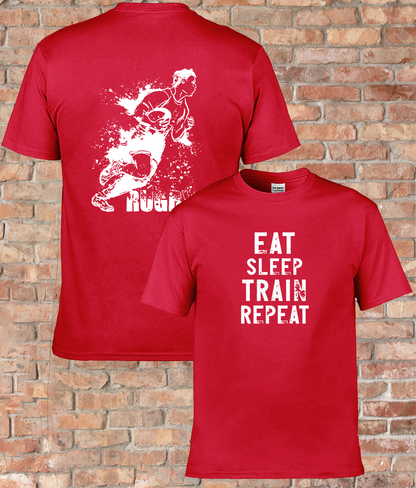 Youth Classic T-Shirt  'Eat-Sleep-Train Rugby'