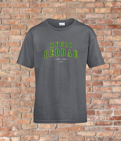 Youth Unisex T-Shirt Rygbi Beddau Rugby