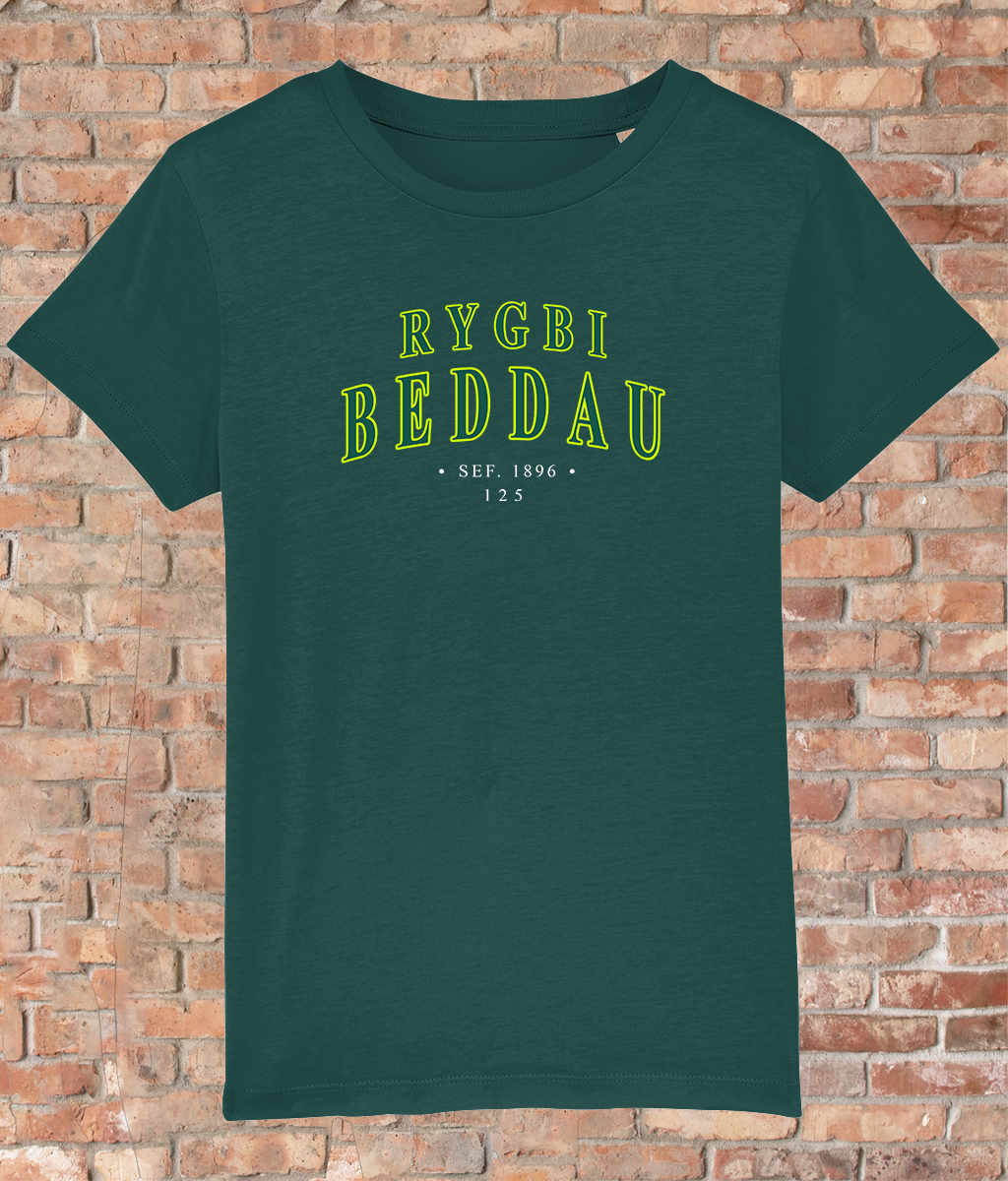 Kids Unisex T-Shirt Rygbi Beddau Rugby