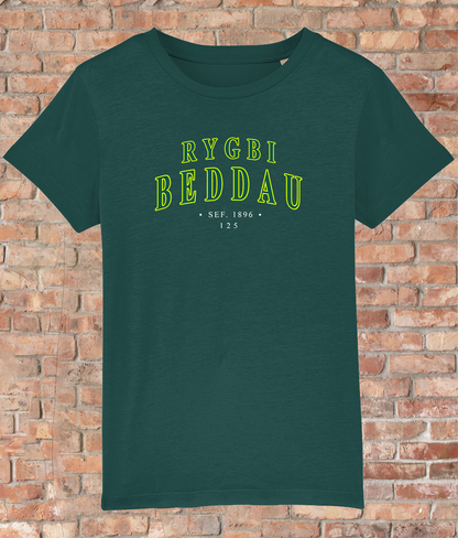Kids Unisex T-Shirt Rygbi Beddau Rugby