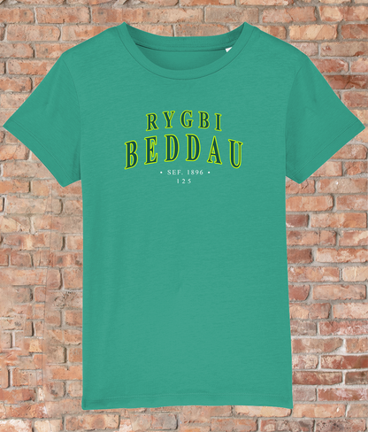 Kids Unisex T-Shirt Rygbi Beddau Rugby