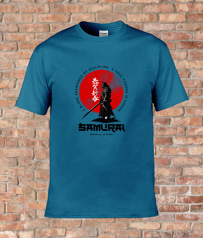 Warrior's Edge. Our Red/Black Japanese Samurai Adult T-Shirt