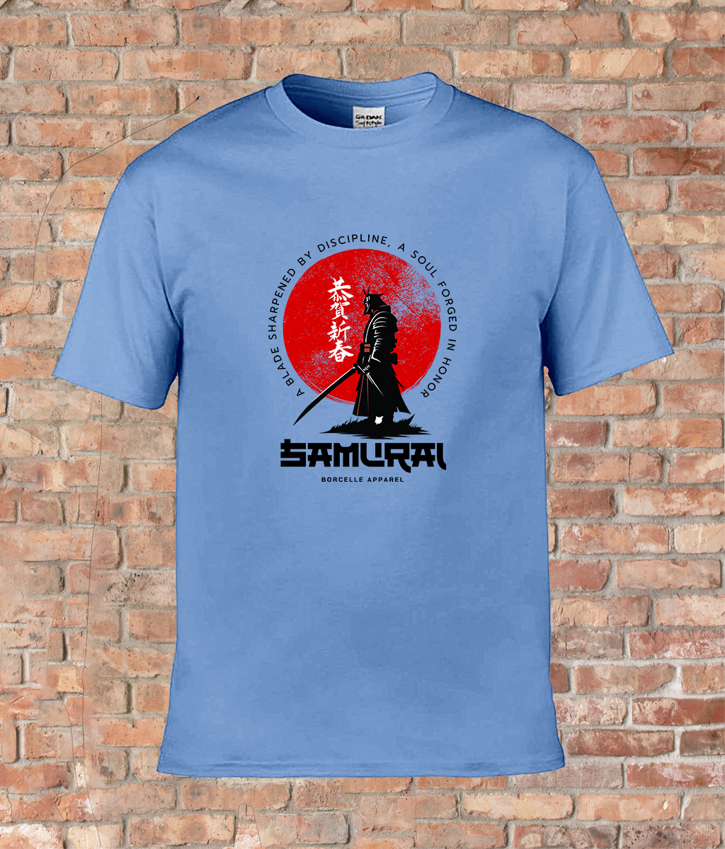 Warrior's Edge. Our Red/Black Japanese Samurai Adult T-Shirt