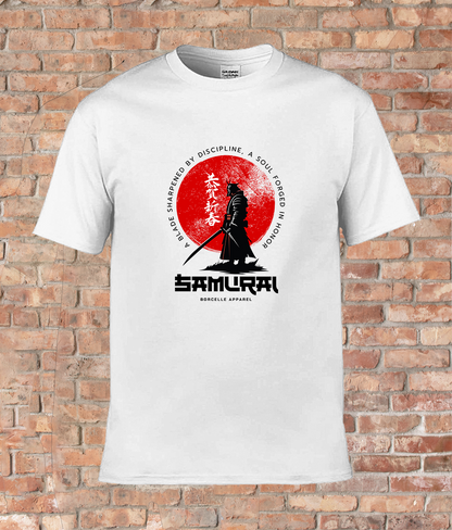 Warrior's Edge. Our Red/Black Japanese Samurai Adult T-Shirt