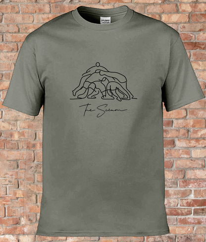 Men's Classic T-Shirt - The Rugby Scrum