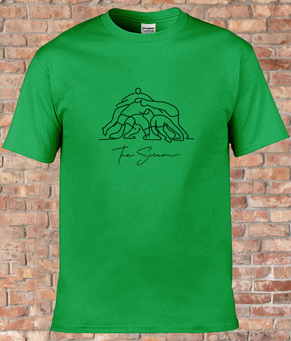 Men's Classic T-Shirt - The Rugby Scrum