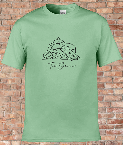 Men's Classic T-Shirt - The Rugby Scrum