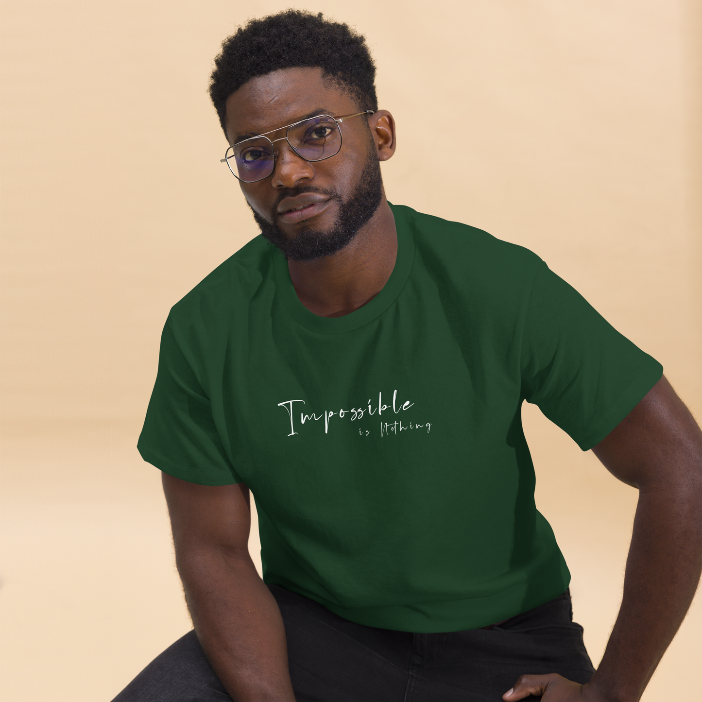 Quality T-Shirt Quote: 'Impossible is Nothing' [Gildan]