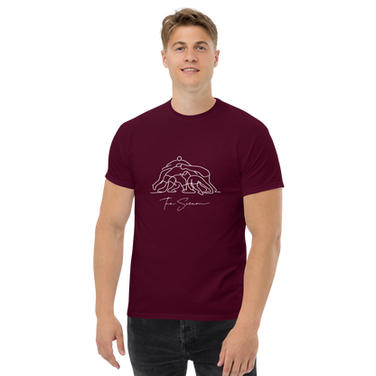 Mens Ringspun T2-Shirt - The Scrum [Gildan]