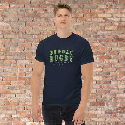 Mens Ringspun T-Shirt Beddau Rugby