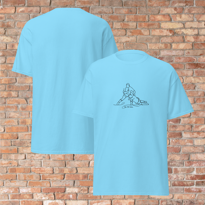 Mens Ringspun T-Shirt Take-the-Tackle