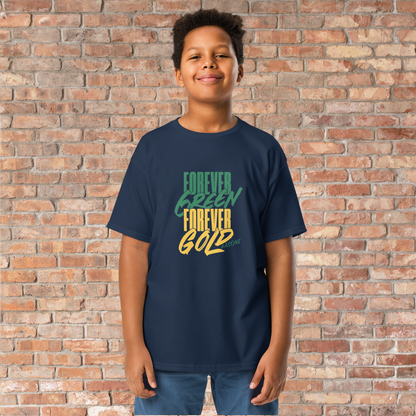 Kids Original T foreverGREEN foreverGOLD #asone [Fruit of the Loom]